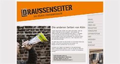 Desktop Screenshot of draussenseiter-koeln.de