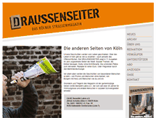 Tablet Screenshot of draussenseiter-koeln.de